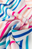 Pink Stripe 3/4 Sleeve Button Up Casual Shirt