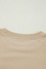 Parchment Shimmering Turkey Pattern Thanksgiving Holiday Sweatshirt