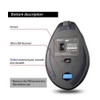 Zelotes F-35 Wireless Vertical Gaming Mouse Rechargeable 2400 DPI