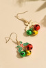 Gold Plated Christmas Jingle Bell Hook Earrings Gold Plated Christmas Jingle Bell Hook Earrings