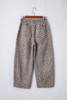 Khaki Leopard Printed Drawstring Waist Pocketed Wide Leg Jeans Khaki Leopard Printed Drawstring Waist Pocketed Wide Leg Jeans