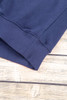 Navy Blue Plain Drop Shoulder Crewneck Pullover Sweatshirt Navy Blue Plain Drop Shoulder Crewneck Pullover Sweatshirt