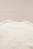 White Snowflake Christmas Tunic Sweater White Snowflake Christmas Tunic Sweater