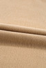 Parchment Fleece Lined Half Zipper Kangaroo Pockets Loose Hoodie
