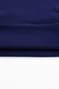 Navy Blue Solid Fleece Lined Drop Shoulder High Low Sweatshirt