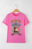 Sachet Pink Nashville WORLD TOUR Music City Guitarist Graphic Tee