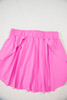 Bonbon Drawstring High Waist Lined Tennis Skorts