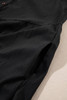 Black Plus Size Sleeveless Button Front Loose Jumpsuit