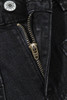 Black Wide Leg Pocketed High Waist Jeans