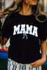 Black Bow MAMA Graphic Loose Tee