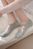 Gray Bow Knot Soft No Show Socks Gray Bow Knot Soft No Show Socks
