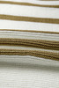 Khaki Stripe Tie Open Side Sweater Knitted Top