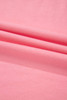Pink Frilled Hem Loose T-Shirt