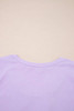 Orchid Petal Mineral Wash Casual Round Neck Tank and Straight Loose Drawstring Pants Set