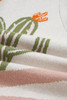 Apricot Desert Cactus Buttoned Front Sweater Cardigan