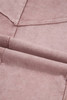 Straw Yellow Mineral Wash Tiered Wide Leg Patchwork Drawstring Pants
