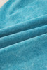 Lapis Mineral Wash Lace-up High Waist Raw Hem Patched Pocket Pants Lapis Mineral Wash Lace-up High Waist Raw Hem Patched Pocket Pants