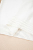 White Ethnic Geometric Colorblock Print Drop Shoulder Sweater White Ethnic Geometric Colorblock Print Drop Shoulder Sweater