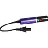 25,000,000 Volt Rechargeable Lipstick Stun Gun with Flashlight, purple