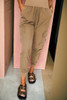 Camel Elastic High Waist Pocketed Cargo Jogger Pants Camel Elastic High Waist Pocketed Cargo Jogger Pants