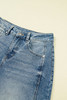 Dusk Blue Vintage Washed Seam Detail Shift Jeans Dusk Blue Vintage Washed Seam Detail Shift Jeans