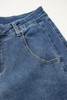 Ashleigh Blue Stitched Raw Hem Wide Leg Loose Jeans Ashleigh Blue Stitched Raw Hem Wide Leg Loose Jeans