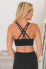 Crisscross Back Sports Bra Leggings Set