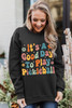 Black Its A Good Day To Play Pickleball Cute Graphic Sweatshirt