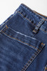 Bluing Mimimalist Patch Pocket Womens Shift Jeans