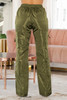 V Cut Cargo Pants