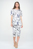 Short Sleeve Top Capri Pants Set