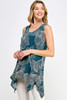 Hit Handkerchief Hem Tank Hit Handkerchief Hem Tank