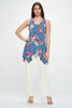 Hit Handkerchief Hem Tank Hit Handkerchief Hem Tank