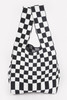 Checker Poly Woven Bag