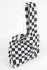 Checker Poly Woven Bag