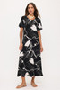 Print Bns Long Dress