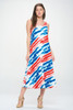 Bns Florida Print Tank Long Dress