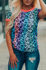 Multicolor Base Leopard T-shirt