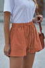 Orange Strive Pocketed Tencel Shorts