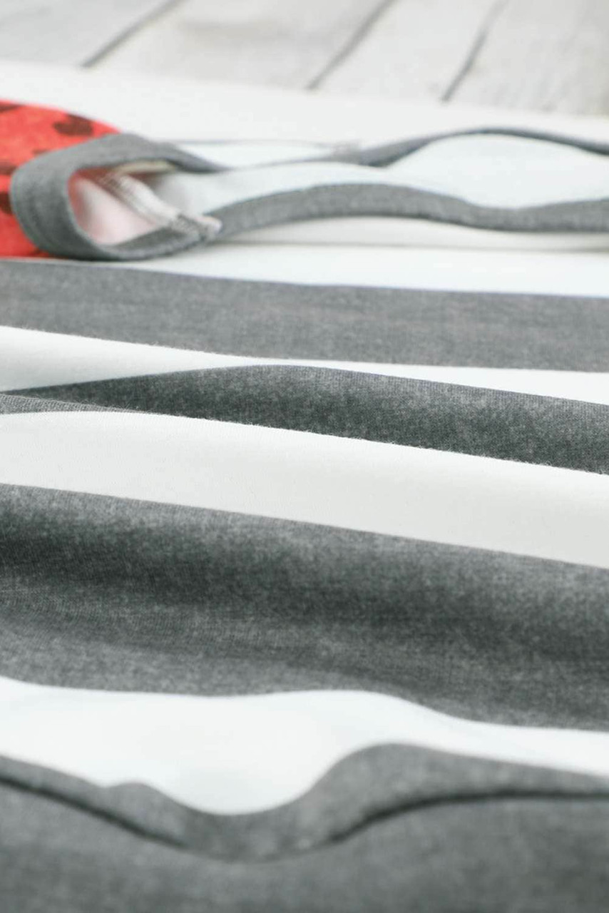 Colorful Leopard Striped Splicing Raglan Sleeve Sweatshirt Colorful Leopard Striped Splicing Raglan Sleeve Sweatshirt