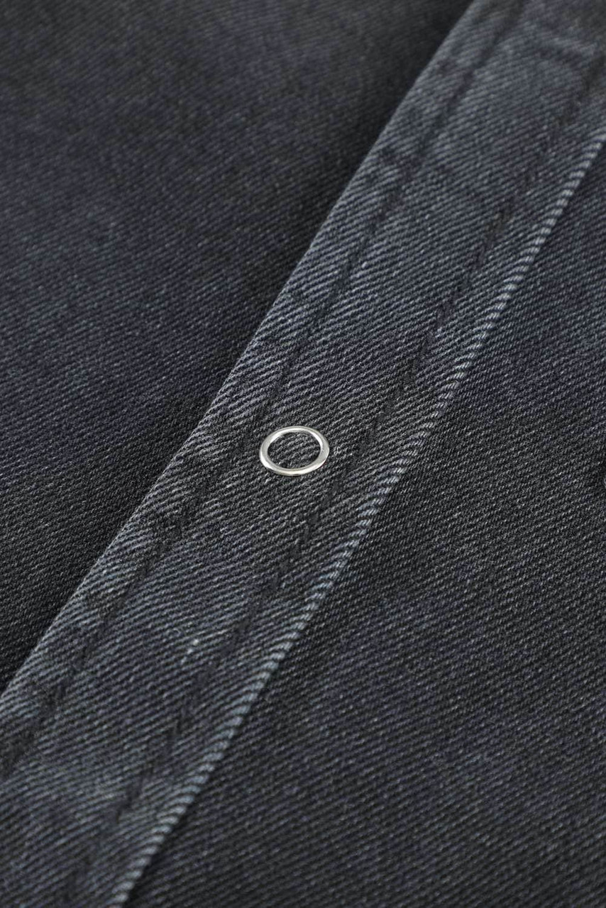 Black Ripped Denim Jacket Black Ripped Denim Jacket