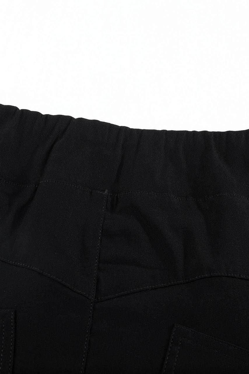 Black Zipped Butt Lifting High Waist Leggings Black Zipped Butt Lifting High Waist Leggings