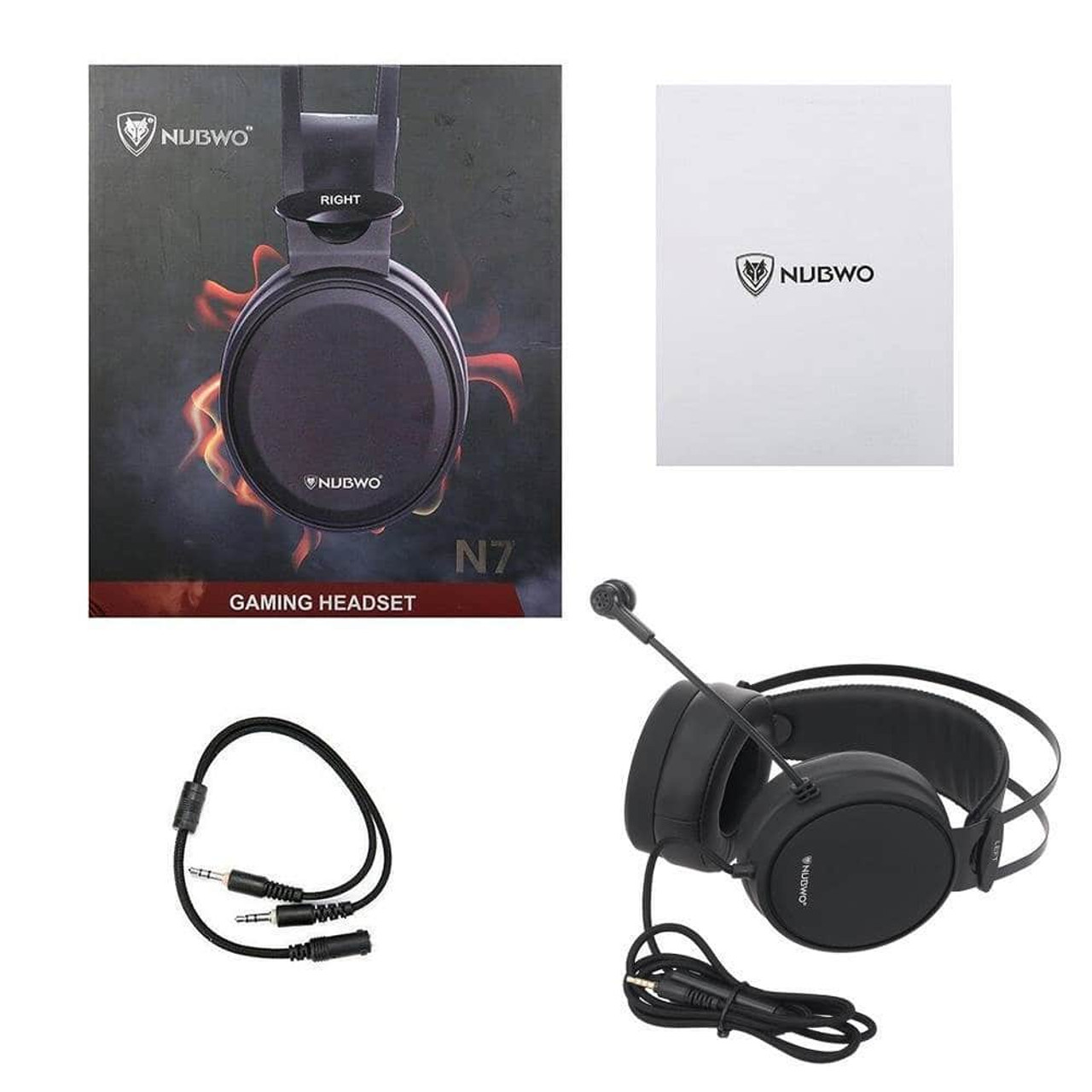 Nubwo N7 3.5mm Gaming Headset For PS4 Xbox & PC Nubwo N7 3.5mm Gaming Headset For PS4 Xbox & PC