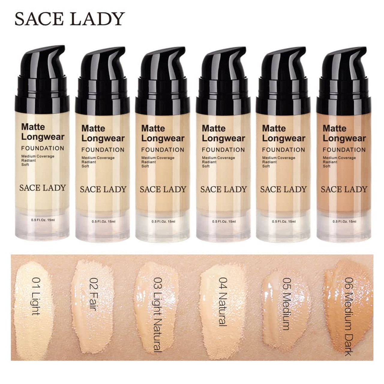 SACE LADY Moisturizing Foundation Foundation