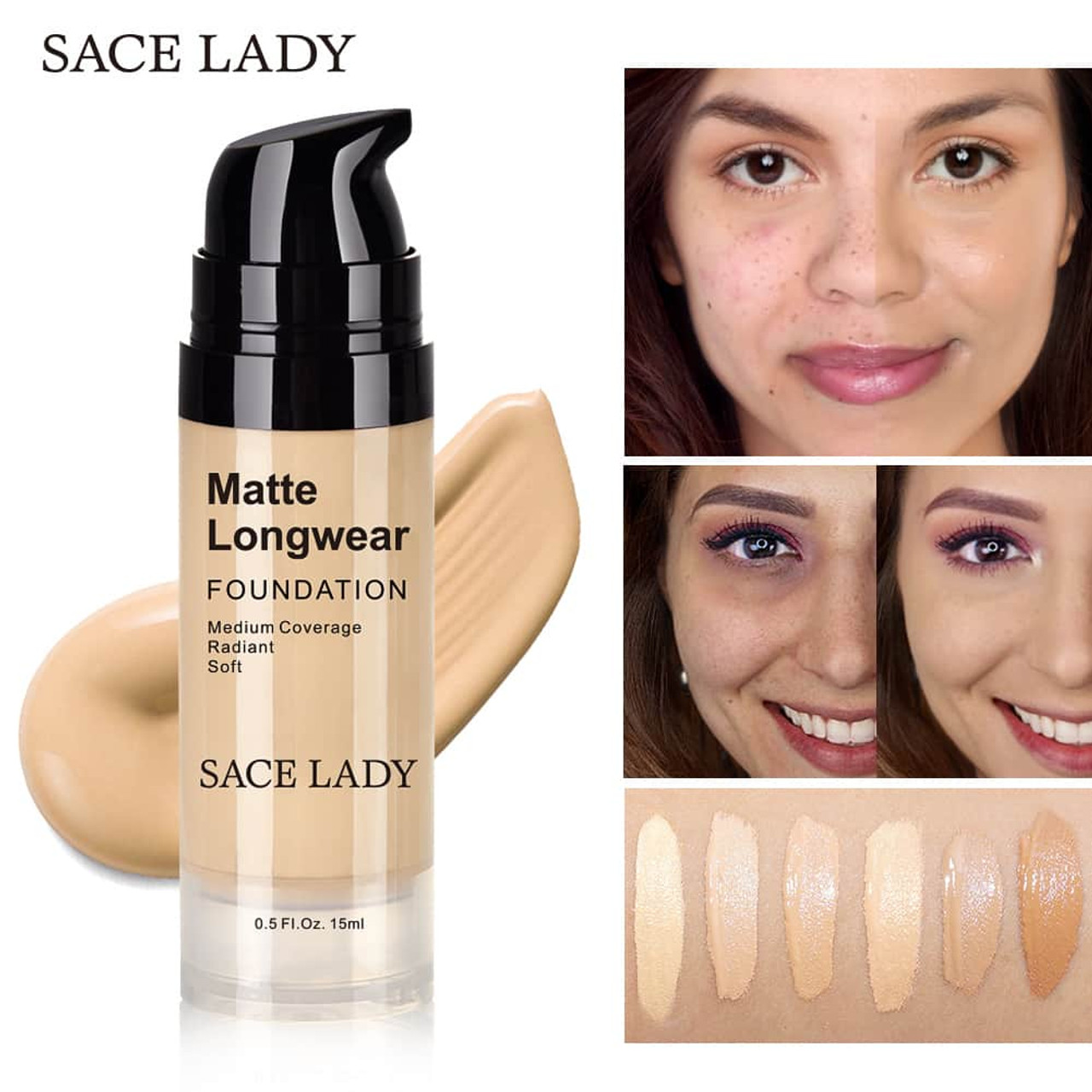 SACE LADY Moisturizing Foundation Foundation