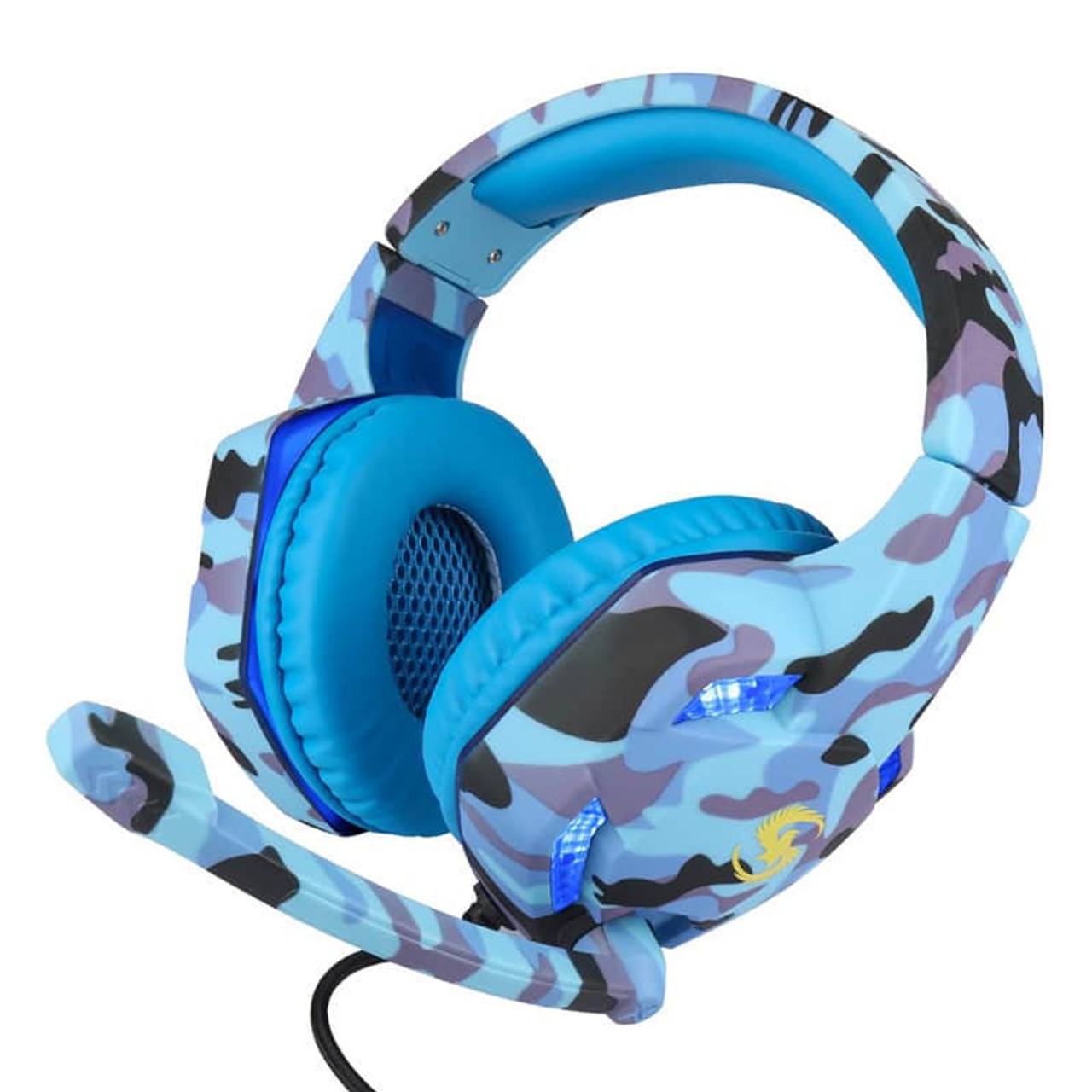 Camouflage Gaming Headset Luminous Headset T-176 Headset Strong Bass