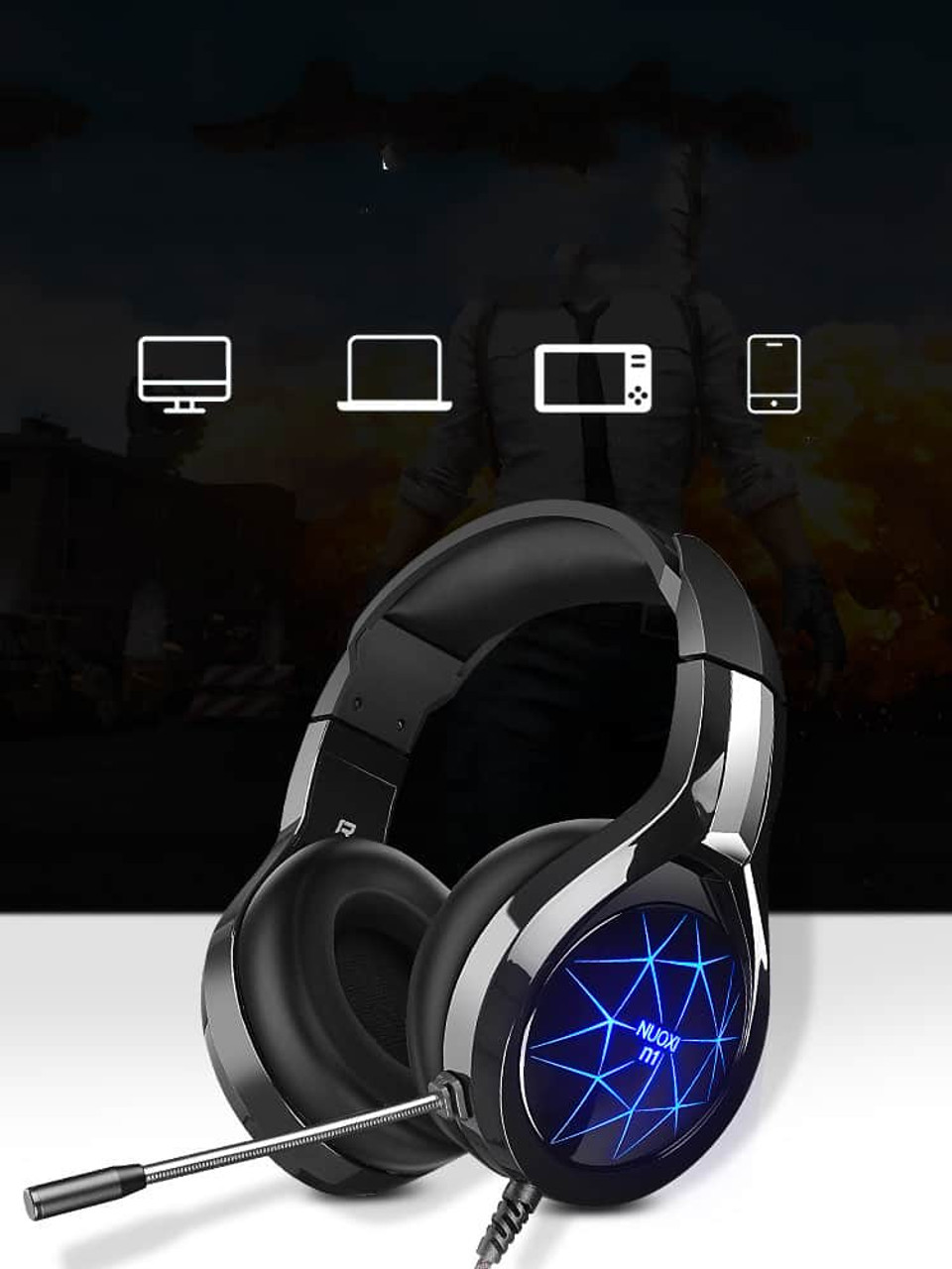 Nuoxi N1 Headset Computer Gaming Headset
