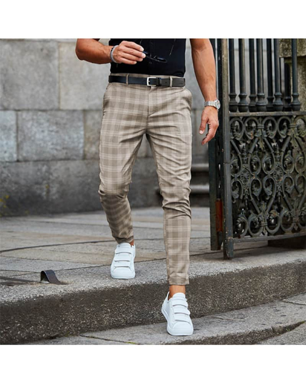 COTTON ON Oxford Trouser - Macy's | Mens outfits, Streetwear men outfits, Mens  casual outfits