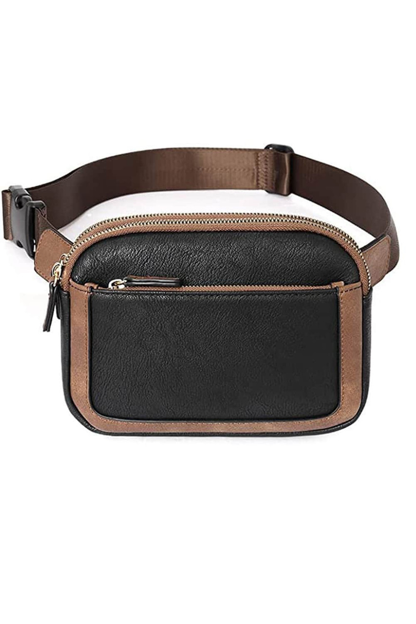Black Adjustable Strap Mini PU Leather Crossbody Bag Black Adjustable Strap Mini PU Leather Crossbody Bag