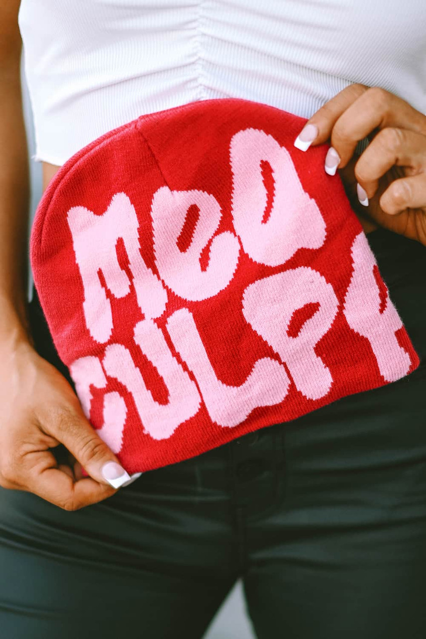 Mea Culpa Knit Beanie dupe 